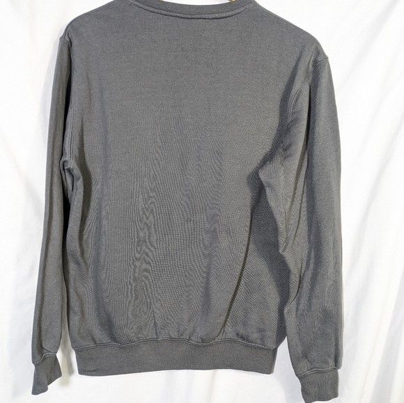 Colosseum Men's Gray U Of Miami Crewneck Sweatshirt Collegiate Cotton Blend Sz M - Picture 2 of 9